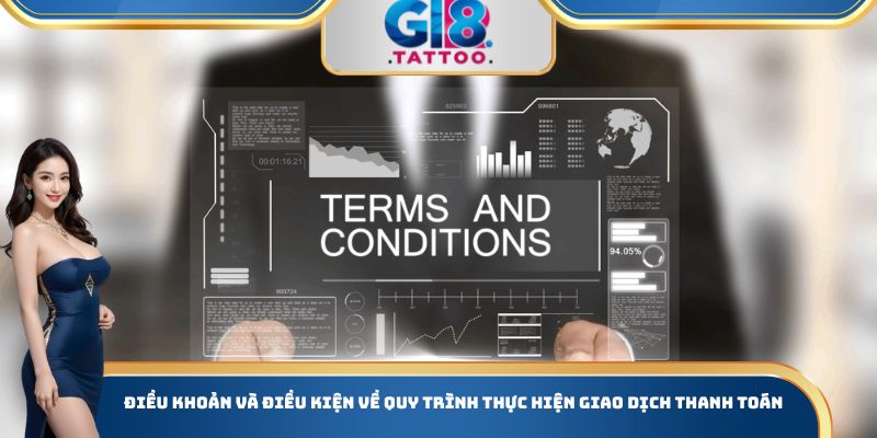 Điều khoản và điều kiện về quy trình thực hiện giao dịch thanh toán